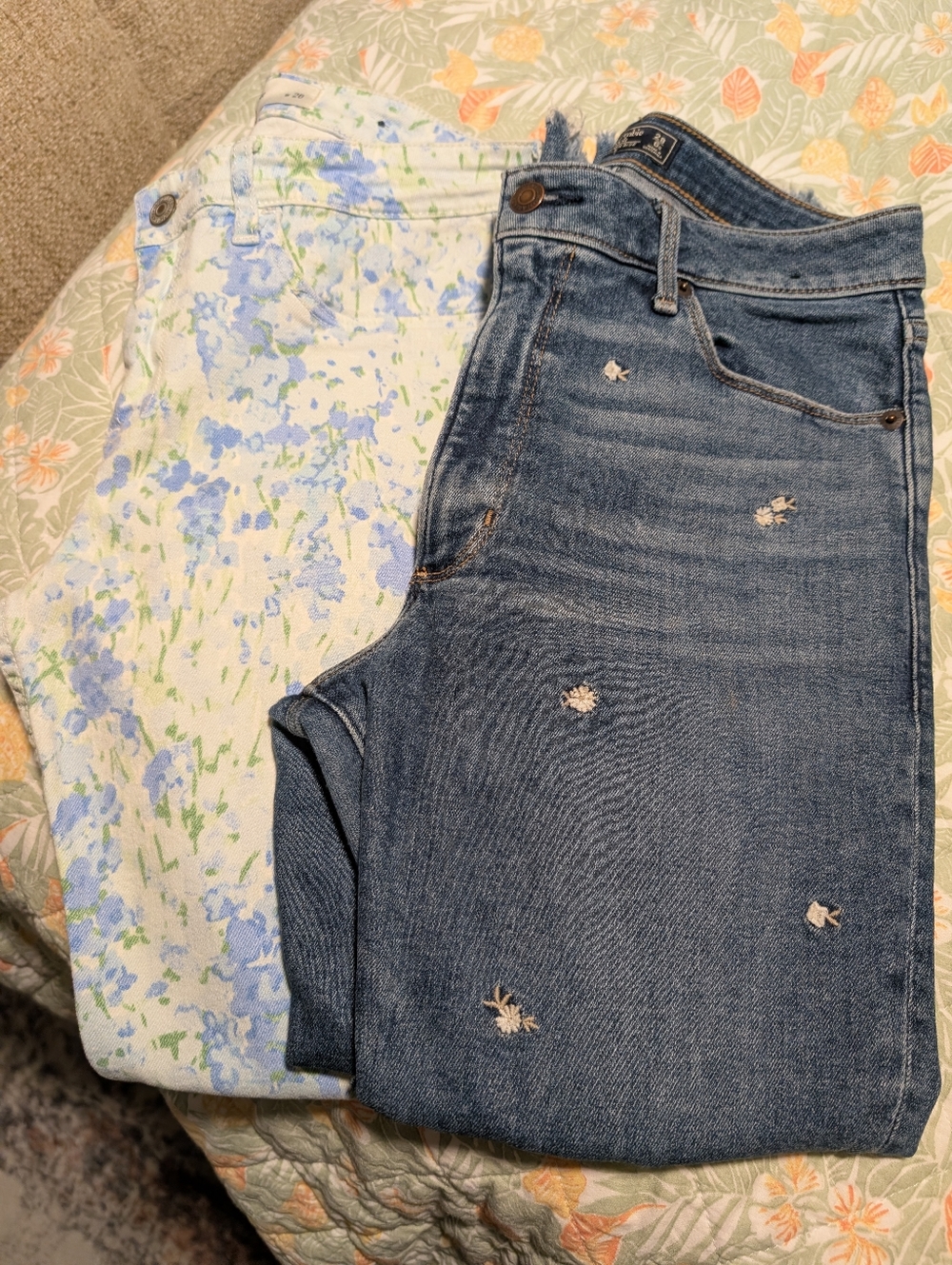 Pair of Abercrombie and Fitch Jeans